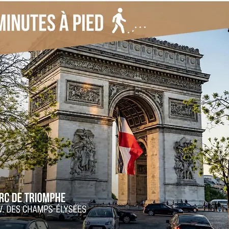 Appartamento Modern Champs élysées Stars Parigi